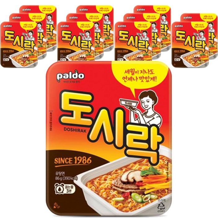 팔도 도시락 컵라면 86g