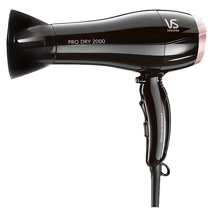 비달사순 파워 드라이어 VSD120K 2000W, 블랙 로즈 비달사순 파워 드라이어 VSD120K 2000W, 블랙 로즈