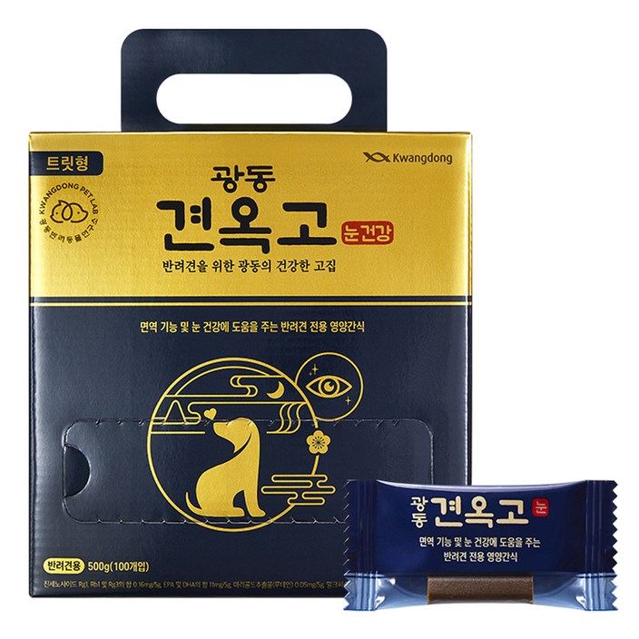 견옥고 강아지 영양제, 눈물개선눈건강, 500g, 1개