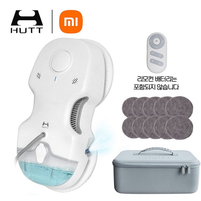 샤오미 HUTT 창문 로봇청소기 자동 분수 초강흡입력 +리필걸레세트, C65