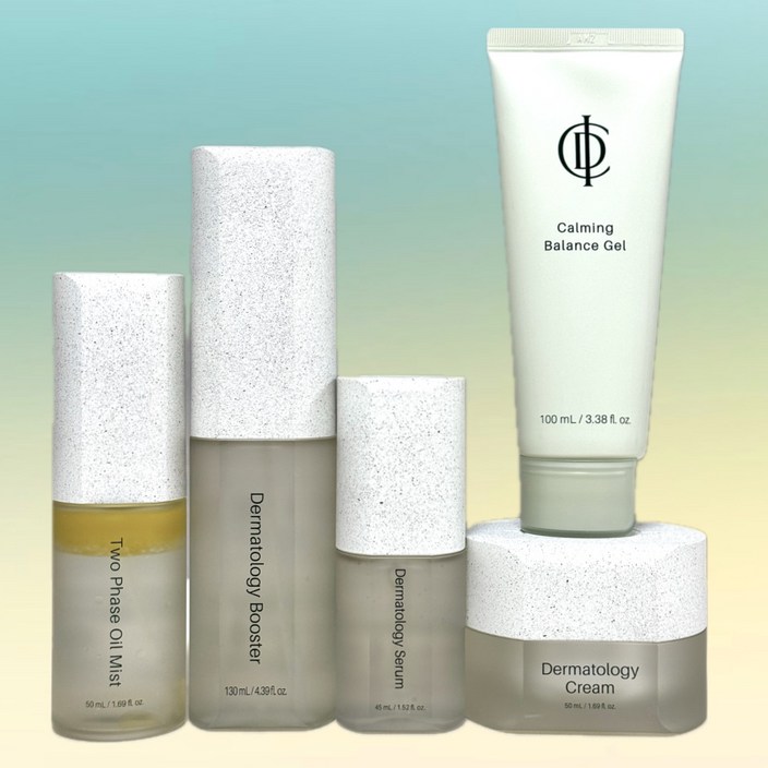 인셀덤 기초 5종 세트(더마톨로지 퍼스트 부스터+세럼+엑티브크림+카밍밸런스젤+오일미스트)