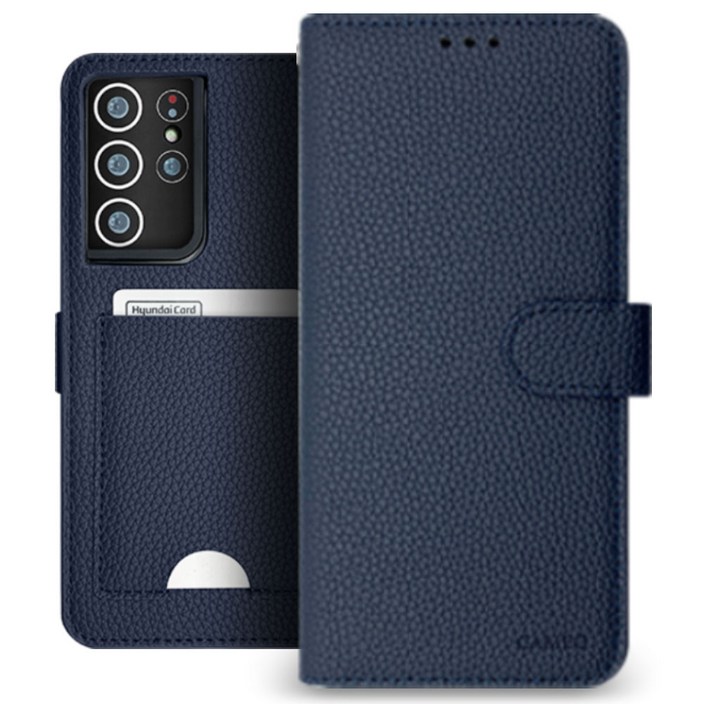 갤럭시 S20울트라 (SM-G988) 카몬 베이직 백포켓 다이어리형 휴대폰 케이스