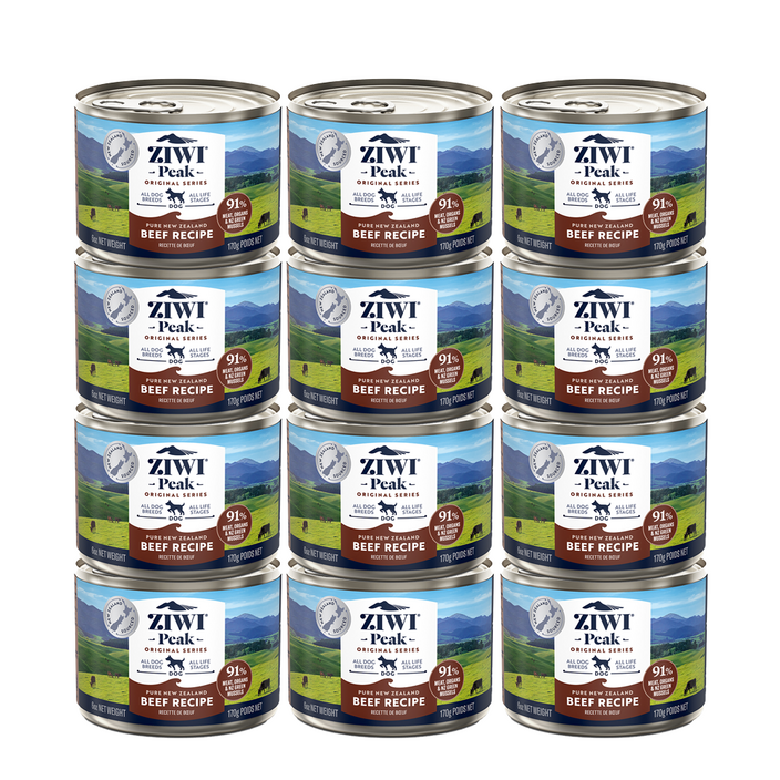 지위픽 독 캔 식품 소고기 170g x 12개