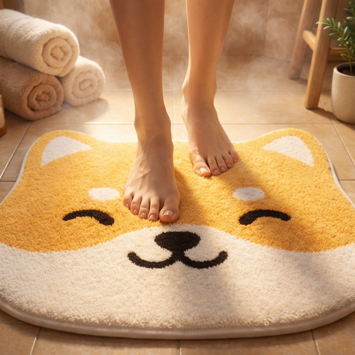 퓨어넥스 뽀송 물먹는 시바견 발매트