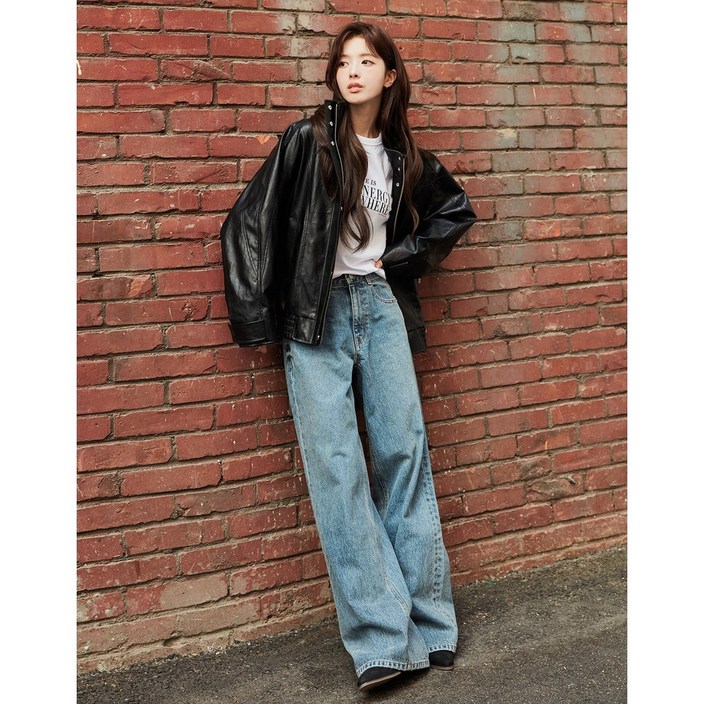 [지오다노]NEW [노정의] 여자 MW 와이드 데님05415933