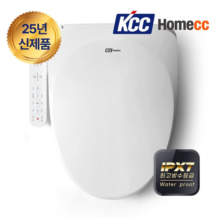 신제품출시 KCC 방수비데 IPX7 직수형 쾌변 항균시트 필터없는 자동노즐세척 HBDK530