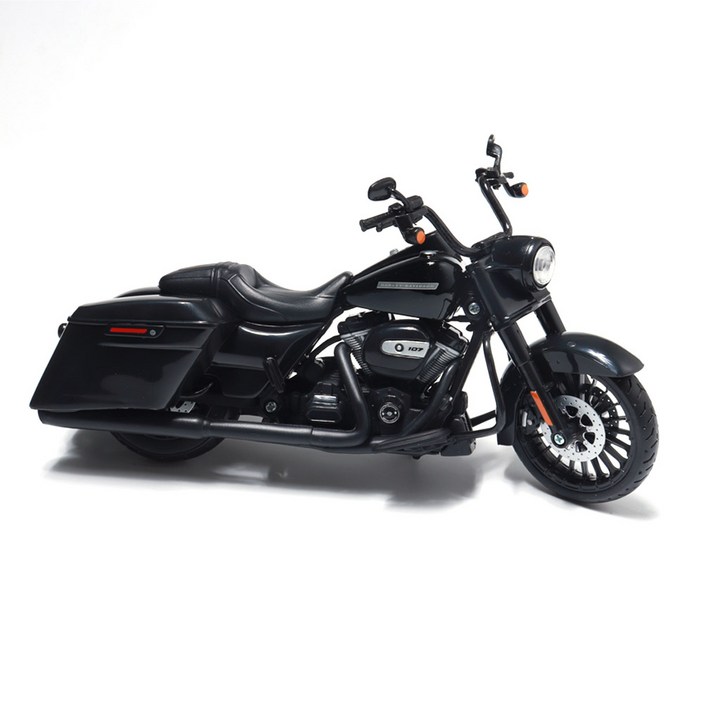 마이스토 112 할리데이비슨 2017 로드 킹 스페셜 다이캐스트 오토바이모형 바이크피규어, 1개