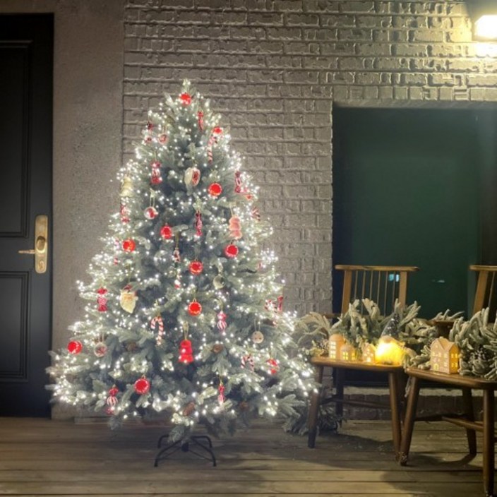 에메랄드 그레이 크리스마스 PE 프리미엄 트리 150cm 무장식 에메랄드 그레이 크리스마스 PE 프리미엄 트리 150cm 무장식
