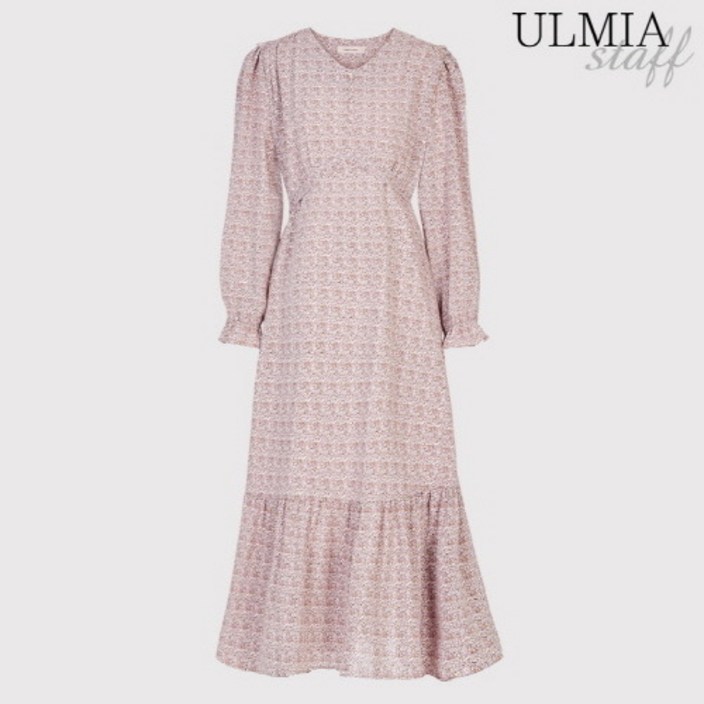 율미아스탭 율미아스탭 에스닉나염페플럼원피스_S2S1OP3061