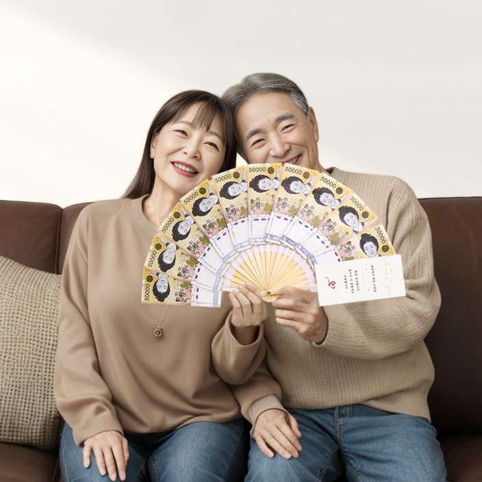 데이드 고급형 돈부채 이벤트 선물, 11P 받침대
