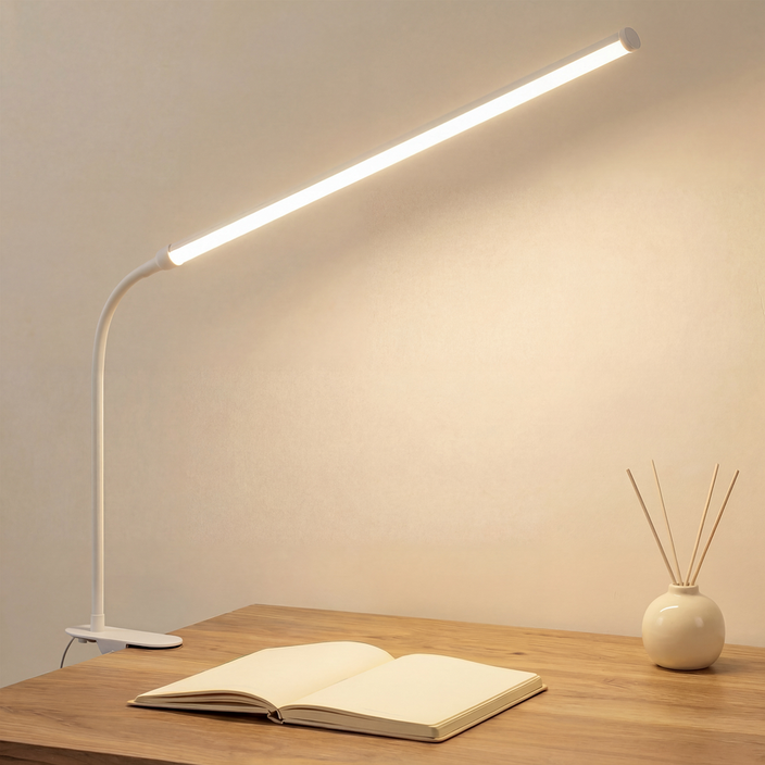 히즈엔 3톤 LED 스탠드 밝기조절 책상 조명