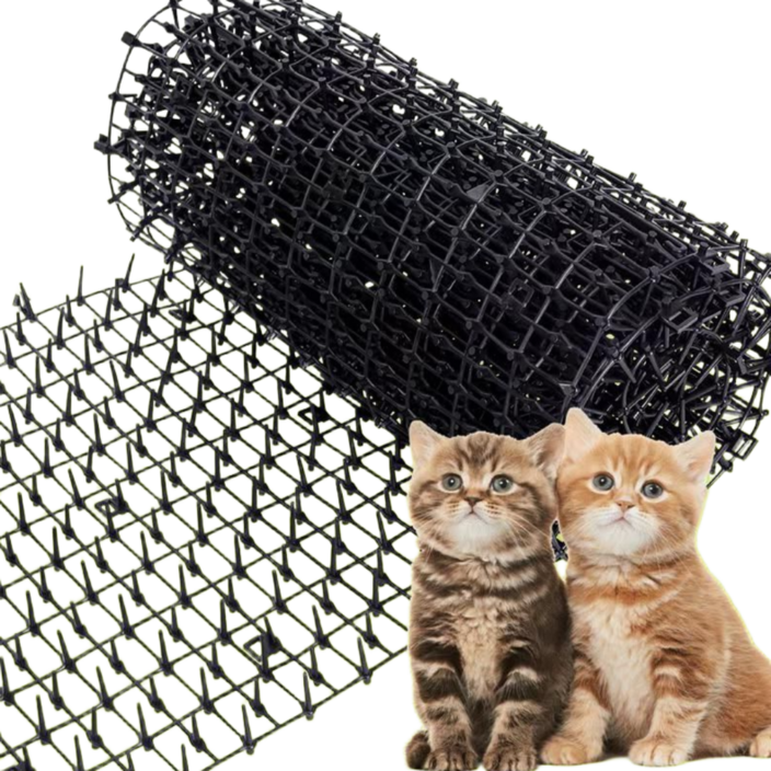 고양이 방지 스파이크 매트 길고양이 퇴치 가구 침입 배변 오염 방지 재단형 매트
