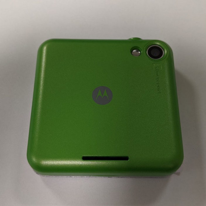 오리지널 모토로라 플립 아웃 MB511 2.8 인치 쿼티 키보드, 3.15MP 와이파이, 잠금 해제 휴대 전화, 01 Simple set, 01 green