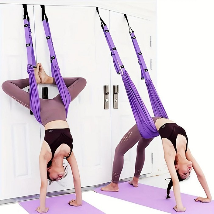 홈트 전신 스트레칭 요가 밴드 문걸이형 항중력 필라테스 스트랩