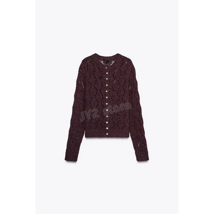 ZARA 자라 포인텔 니트 가디건 9598065610 9598065