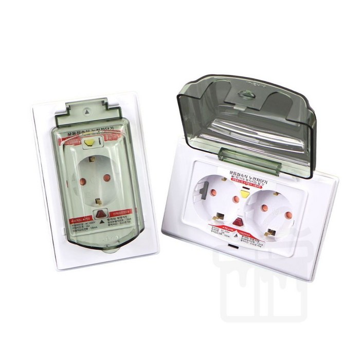 더가치샵 누전 차단 커버 1개입 누전방지