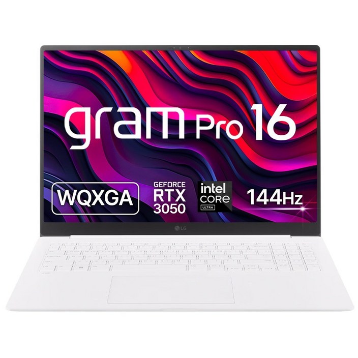 LG전자 그램 Pro 16 코어 울트라7 지포스 RTX 3050, 에센스 화이트, 2TB, 32GB, Free DOS, 16ZD90SPEX79K LG전자 그램 Pro 16 코어 울트라7 지포스 RTX 3050, 에센스 화이트, 2TB, 32GB, Free DOS, 16ZD90SPEX79K
