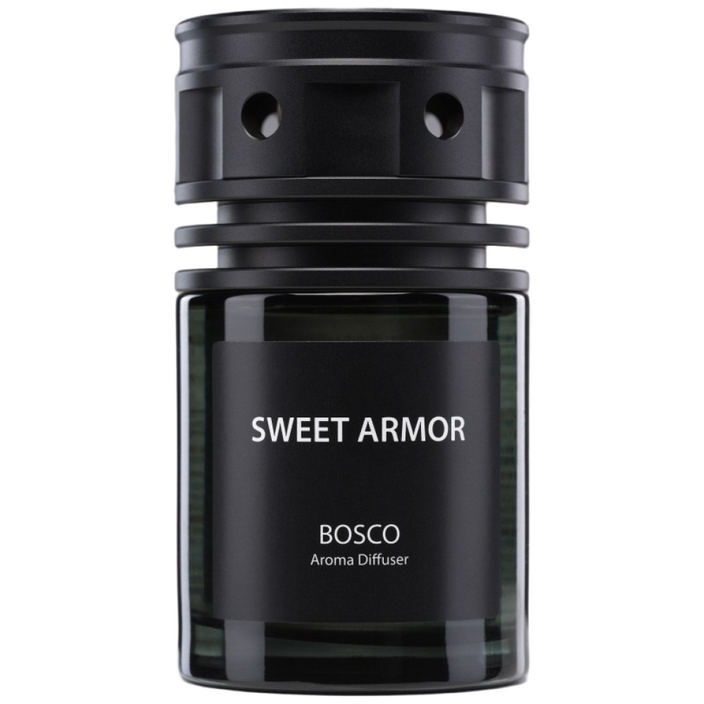 스윗아머 프리미엄 차량용방향제 SAC10 150ml 컵홀더거치형 자동차디퓨저, 블랙 / 블랙체리, 1개