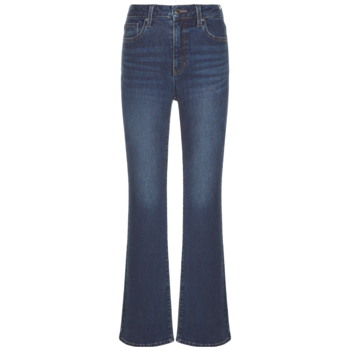 [백화점정품] 게스 여성 기모청바지 겨울 플레어 부츠컷 따뜻한 데님팬츠