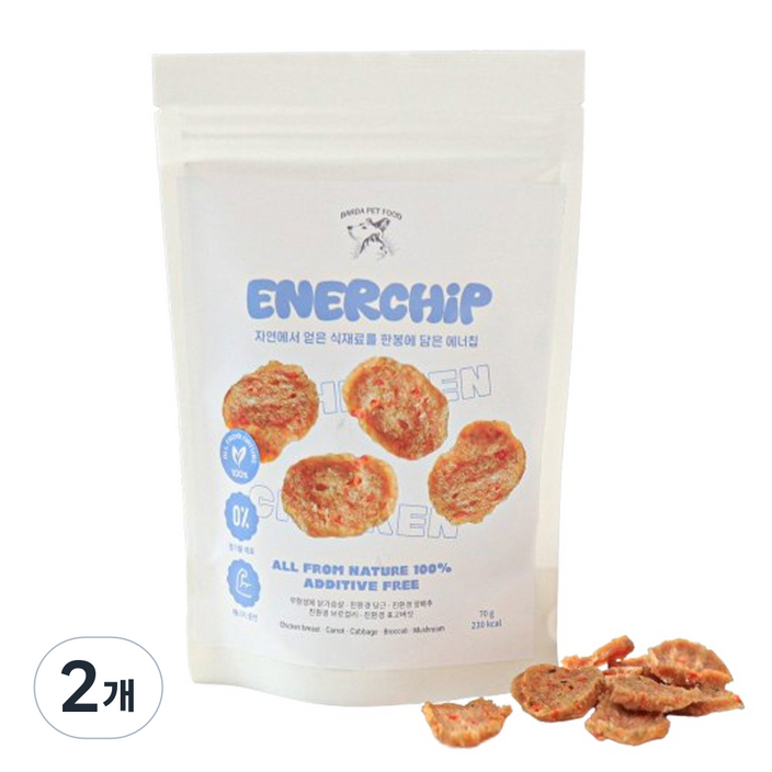 바르다펫 강아지 국내산 유기농 수제간식 에너칩