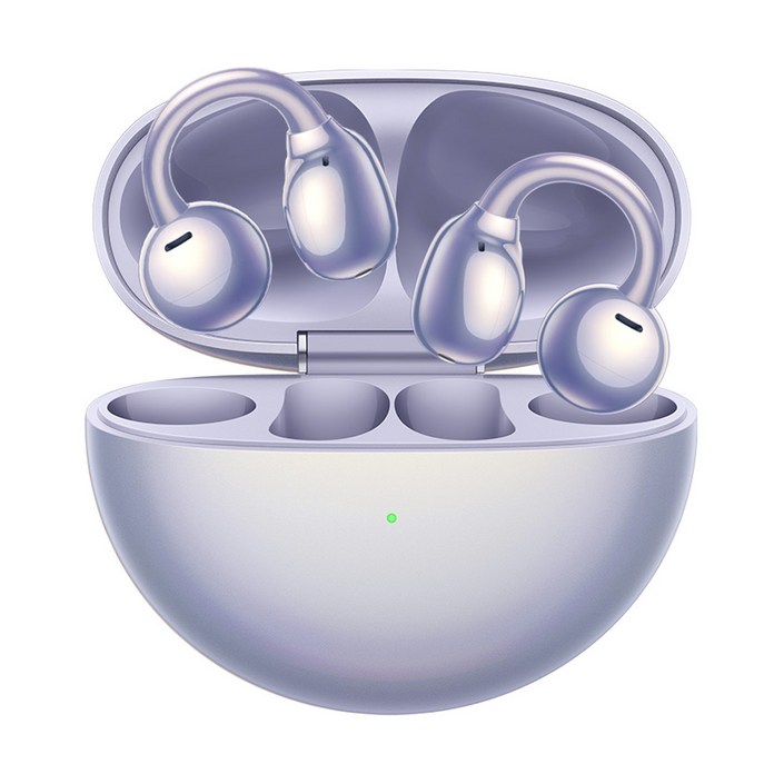 화웨이 FreeClip 블루투스 오픈형 이어폰, T0017, 퍼플