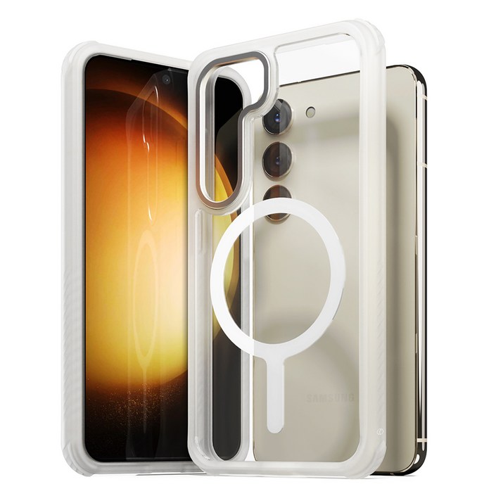 신지모루 ShocK Absorber 맥세이프 M 에어클로 에어가드 범퍼 휴대폰 케이스