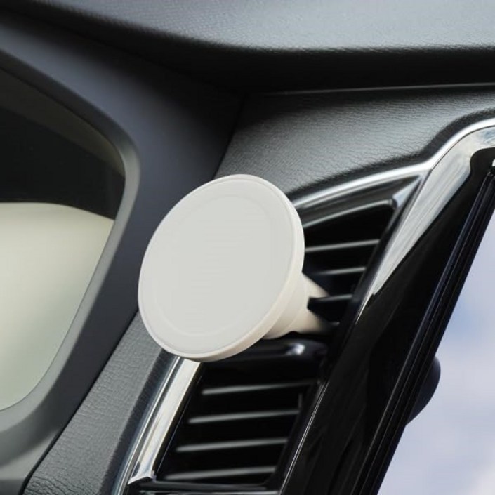 벨록스 맥세이프 마그네틱 거치대 송풍구 스마트폰용, 1개, Gray