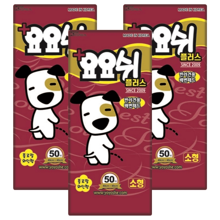 요요쉬 플러스 배변패드 플로랄와인향