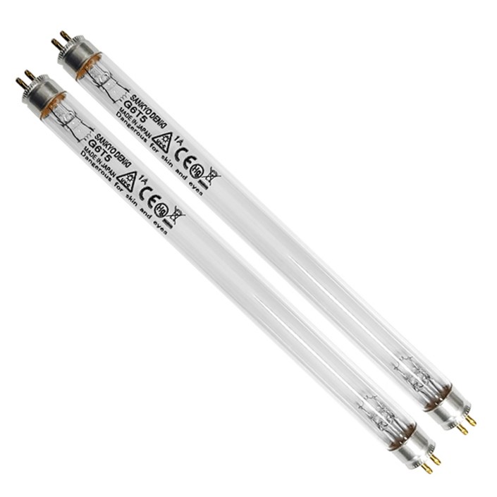 씨플러스존 자외선 소독기 전용 램프등 2개, 전구색 20221230