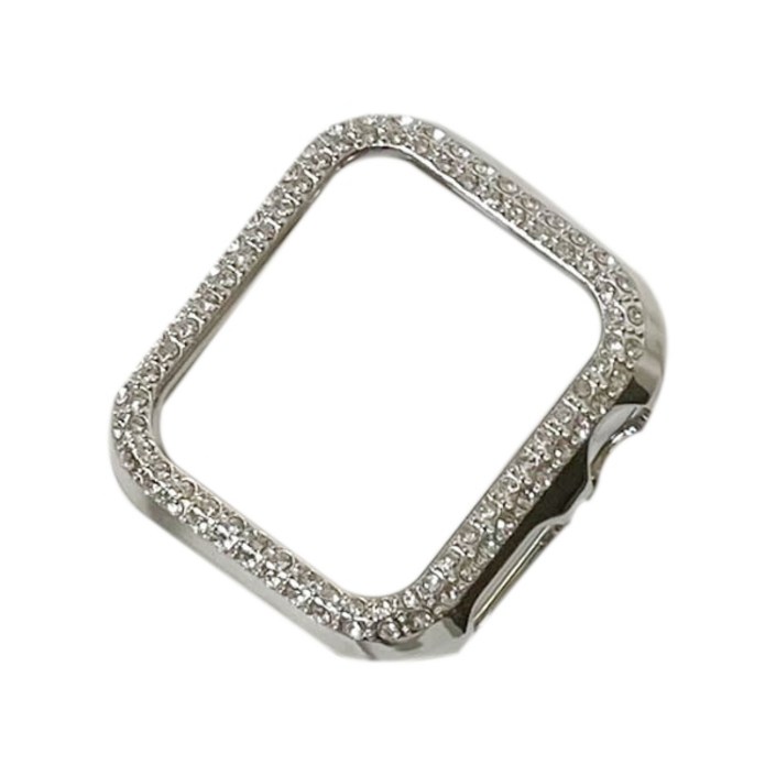 헬로젬 더블라인 큐빅 애플워치 케이스 44mm