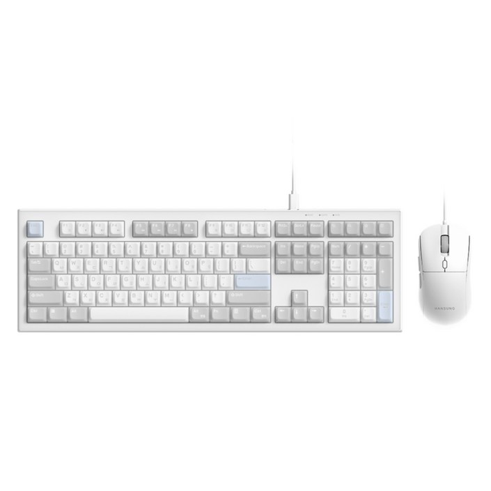 한성컴퓨터 유선 키보드 마우스 세트