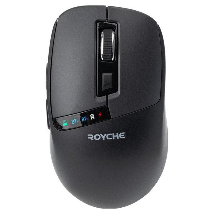 로이체 충전식 저소음 멀티페어링 블루투스 무선 마우스 RX710TR