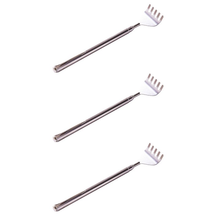 에스에스 5단 접이식 휴대용 스테인레스 효자손 50cm