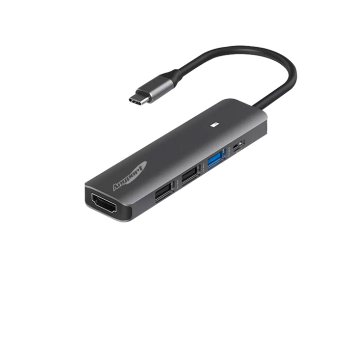 애니포트 5포트 USB 허브 C타입 맥북 삼성 덱스 미러링 멀티포트 APTC51PH