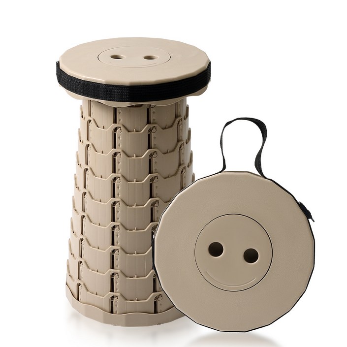 코멧 아웃도어 휴대용 높이조절 캠핑스툴