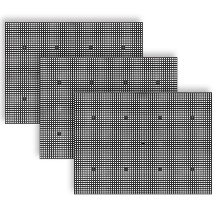 잘라쓰는 대형 블랙 화분 깔망