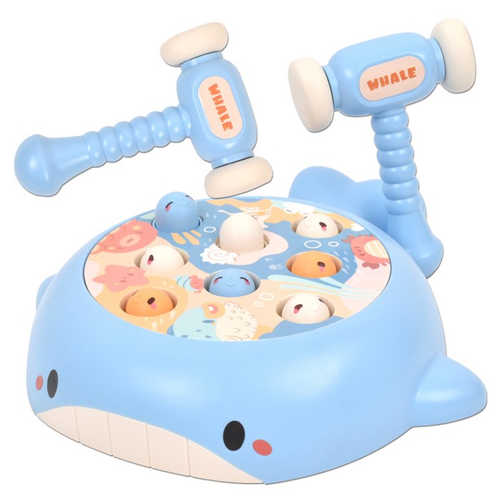 아기고래 두더지 잡기 망치놀이 게임