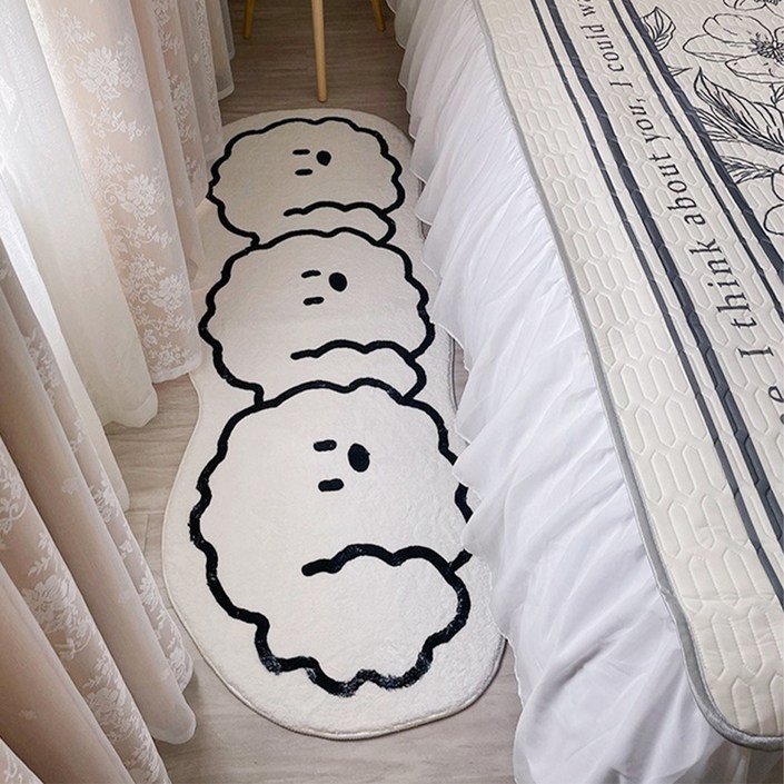 다다랜드 실루엣 애니멀 러그