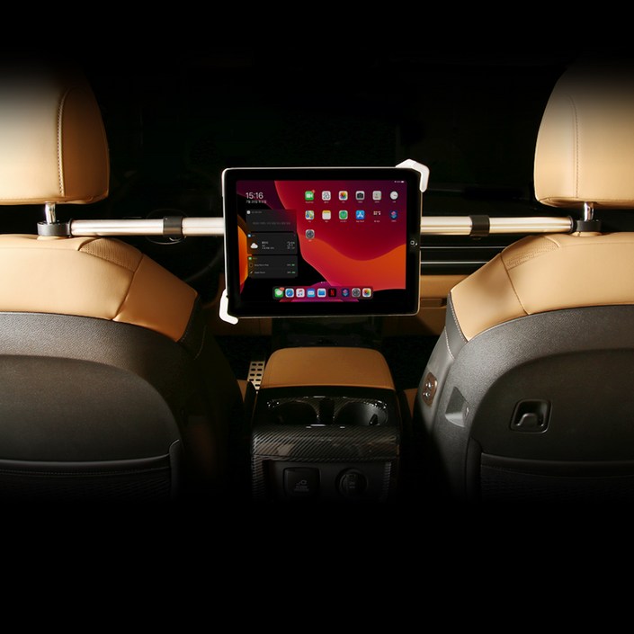 디케이 카니발 4세대 차량용 태블릿 PC 헤드레스트 거치대, 1개, 혼합색상