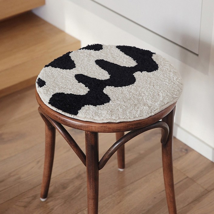 그린룸 체커보드 방석 사각