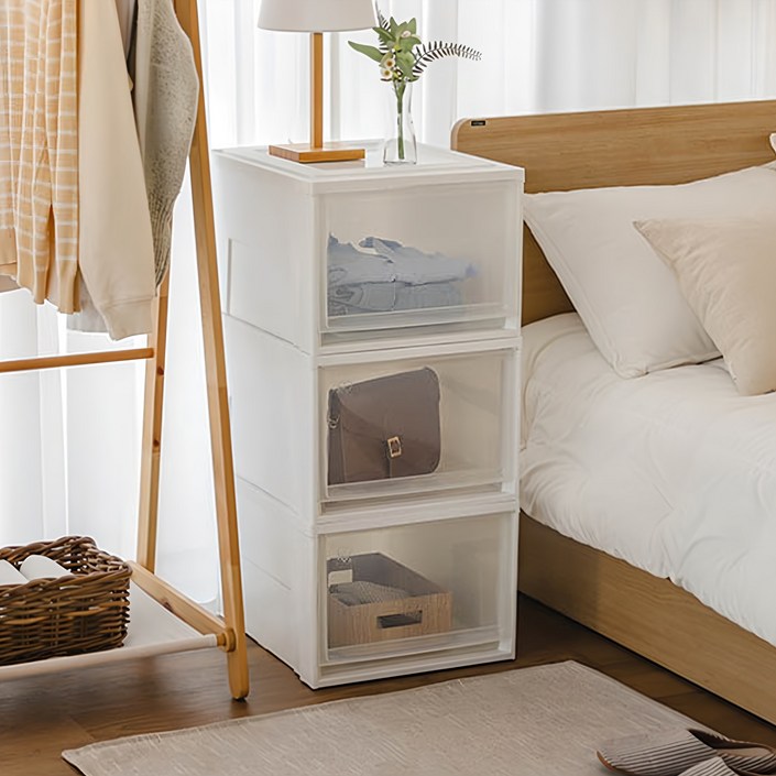 아이리스 국내생산 시스템 수납박스 대형 서랍장 BC-500D