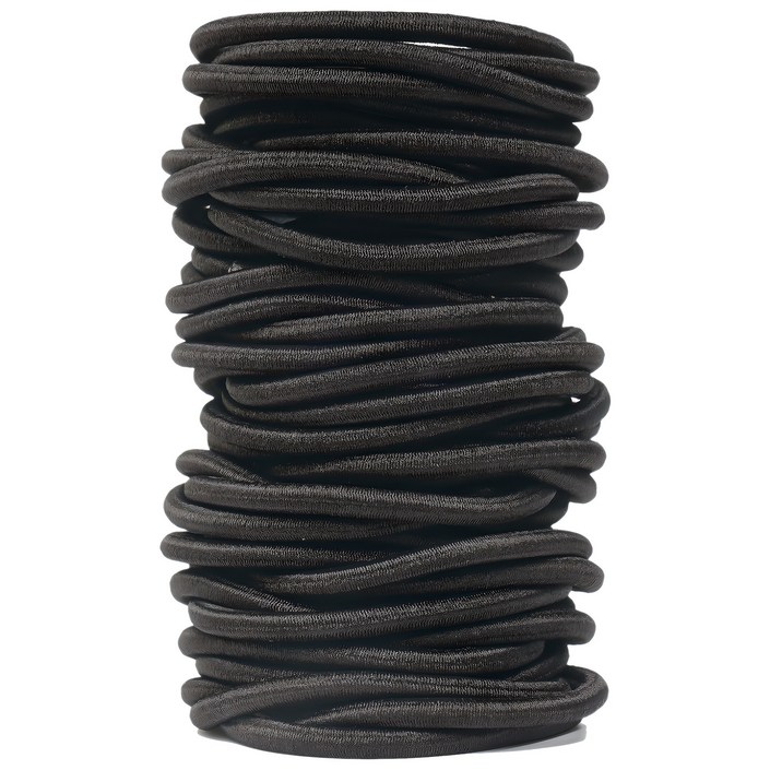 천사소녀 여성용 엘라스틱 무지 머리끈