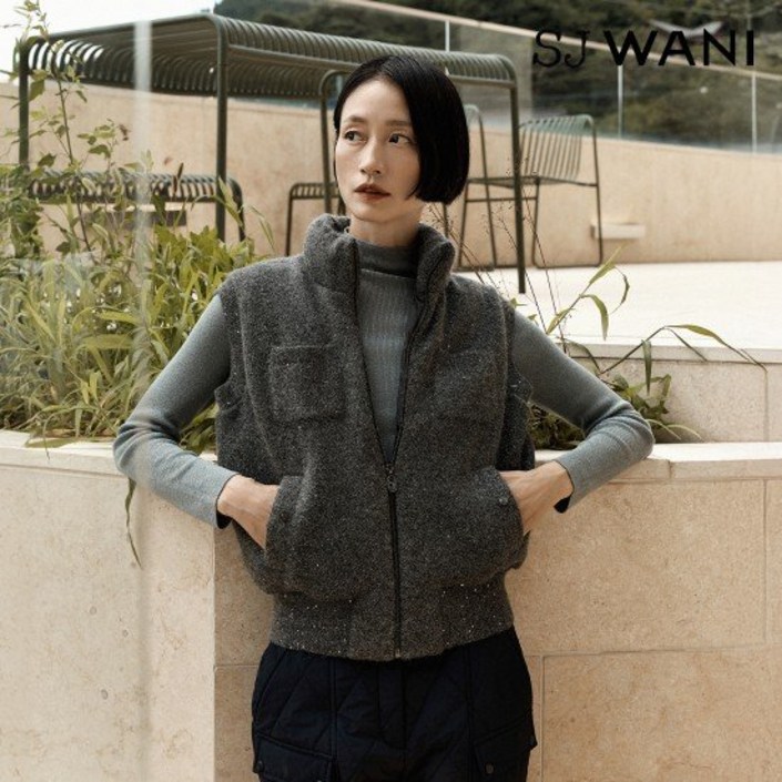 SJ와니 25FW 에펠 패딩 베스트 1종