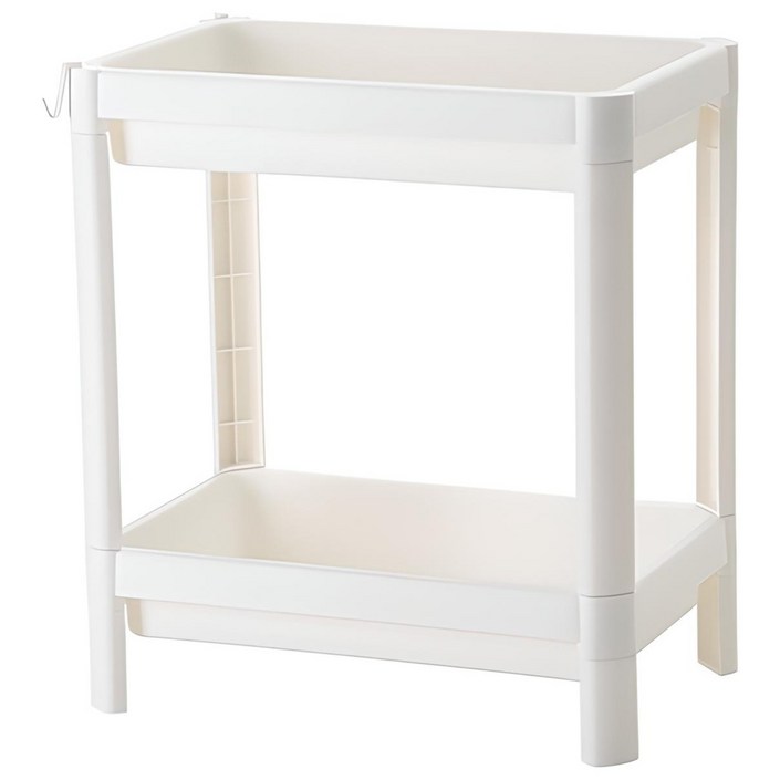 엠케이리빙 다용도 사각 스탠드 선반 욕실 화장실 수납 틈새 공간활용 정리대