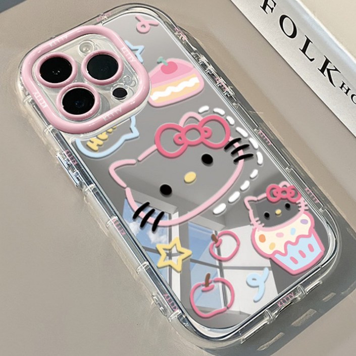 아이폰16 15 14 13 12 11 XR XS 8 7 6 아이폰전기종 큐티미러케이스