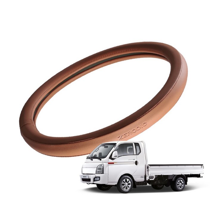 제로딕 순정형 논슬립 엣지 핸들커버 포터 적용 가능, 하바나브라운