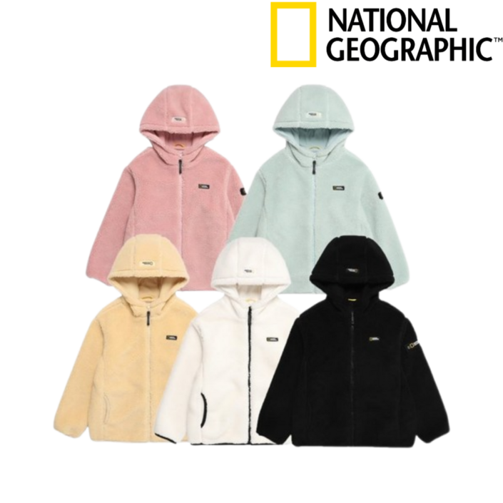 (국내매장판 A/S 가능) 내셔널지오그래픽키즈 코스토니 플리스 뽀글이 풀집업 K224UFJ910