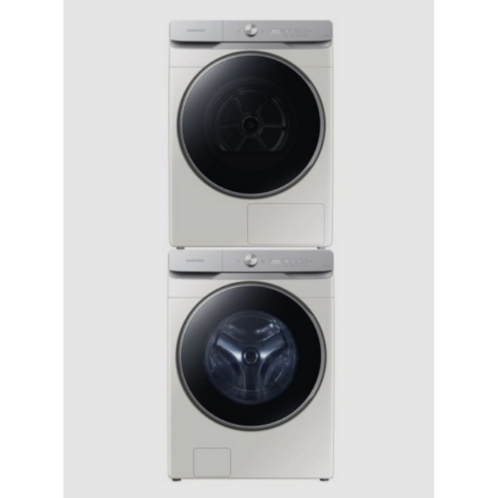 삼성전자 그랑데AI 드럼세탁기 WF24T8500KE 24kg+건조기 DV17T8740SE 17kg+직렬설치 패키지 방문설치