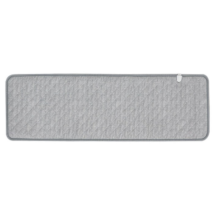 눕자 탄소 카본 전기방석, 라이트그레이, 3인용50 x 155cm