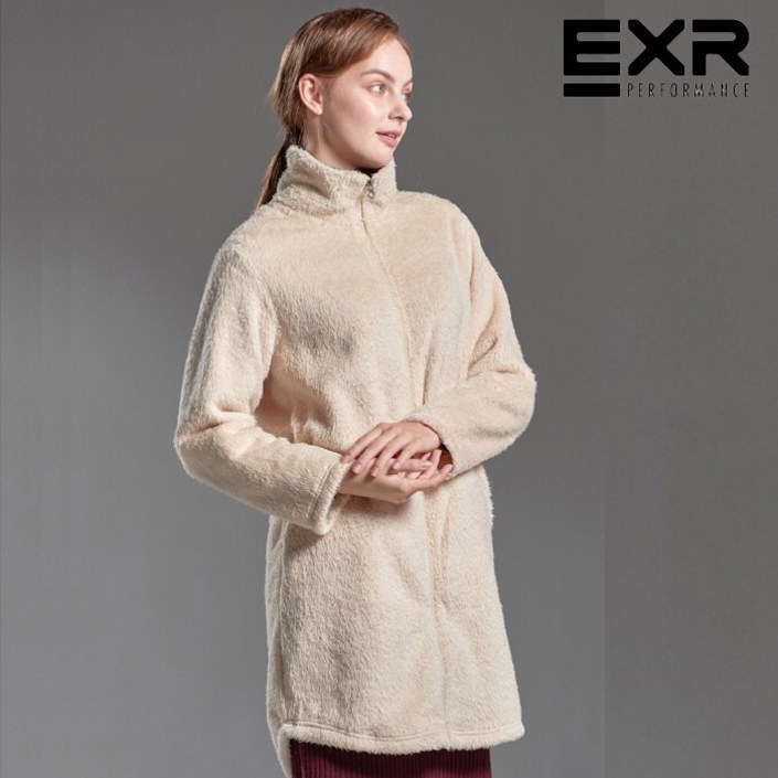 EXR 여성 쉐르파 후리스 롱 자켓 3종 택1